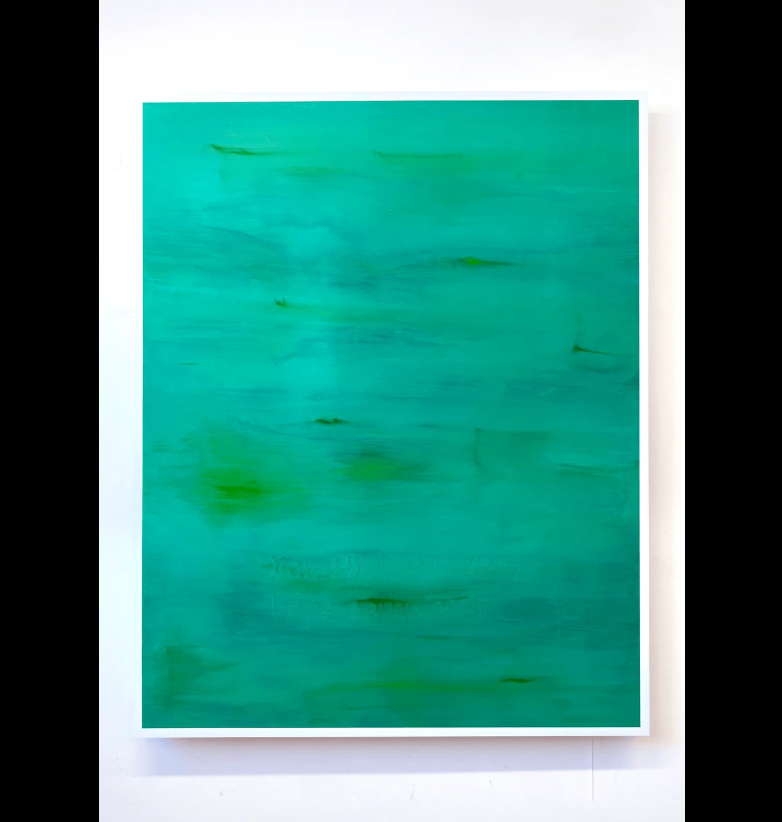 you say I love you, lying completely