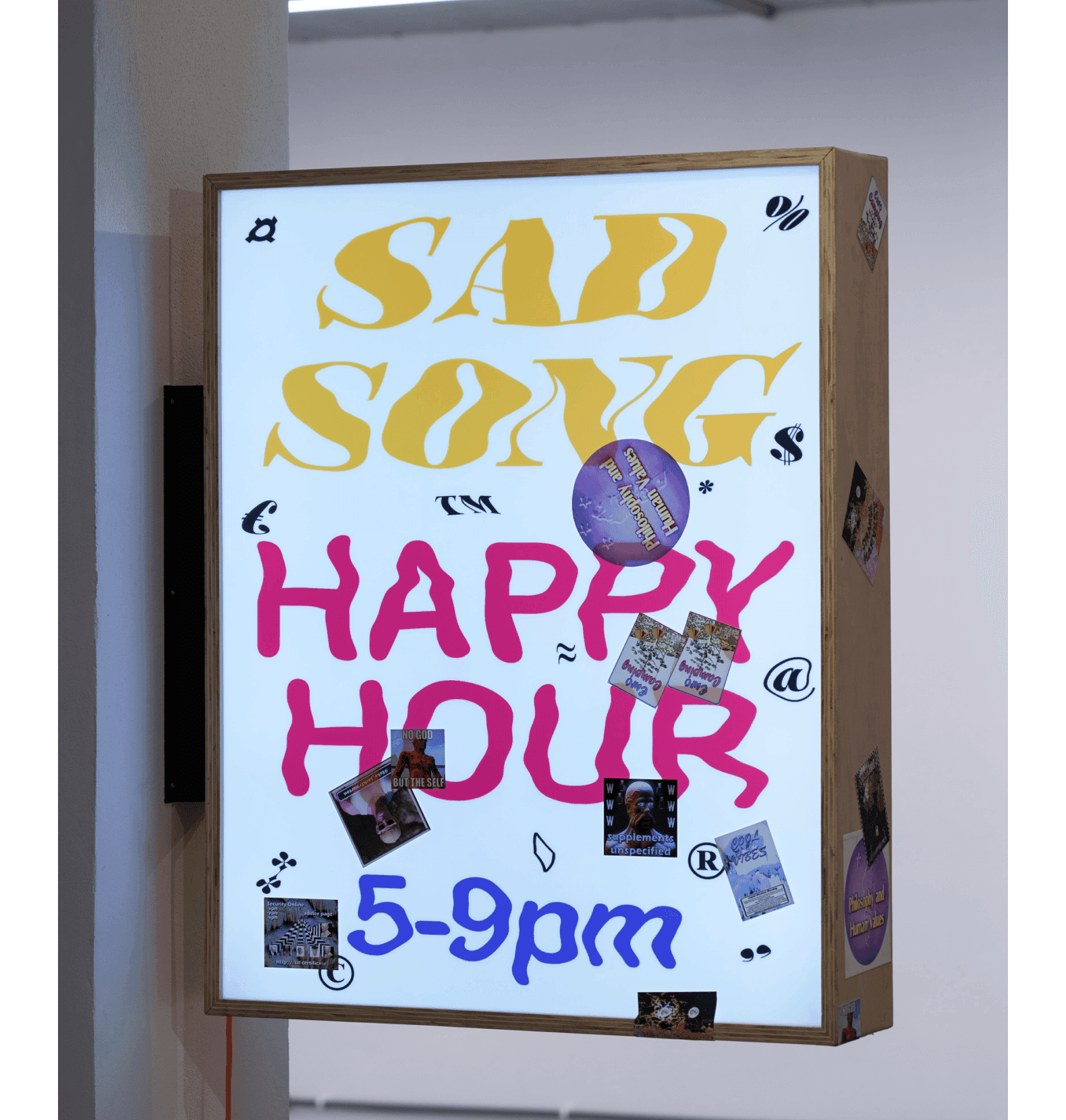 Sad song, happy hour