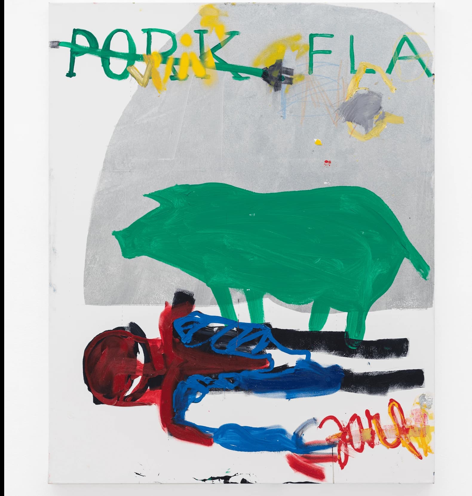 PERMANENT GREEN PIG , 2024